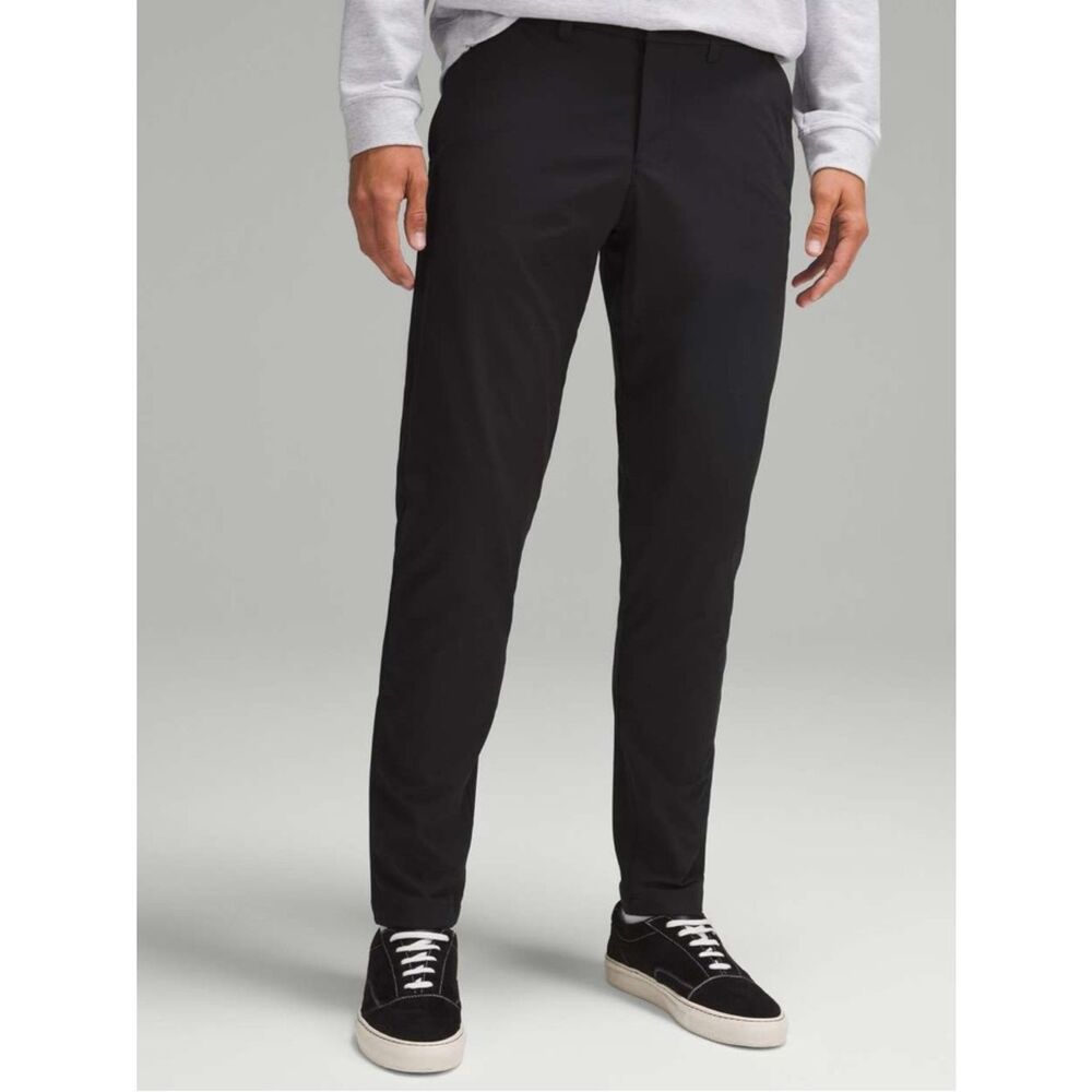 LULULEMON ABC Slim-Fit Trouser 34"' *Warpstreme Black Men’s Size 30